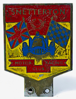 badge Morgan : Snetterton motor club racing badge Morgan : Snetterton motor club racing